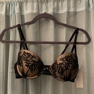 34C Black Lace Bra